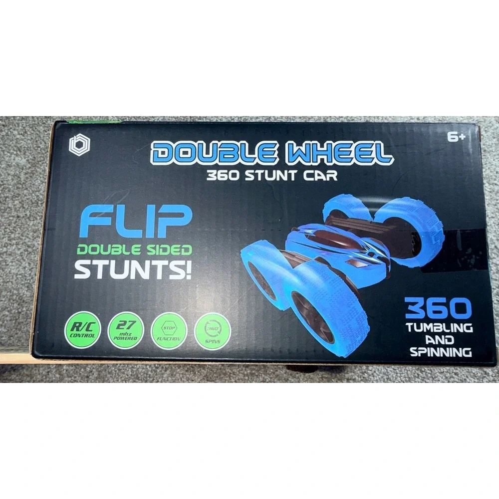 Double Sided Flip Stunt Car 360 Spins Extreme Tumbling Remote 27MHz